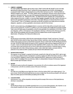Forhåndsvisning af General Terms and Conditions of Purchase