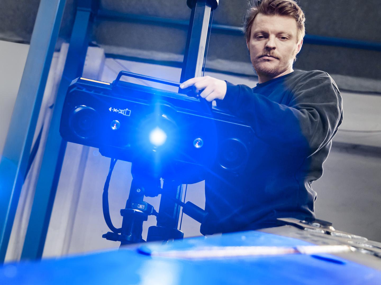 Industriel 3D-scanningsteknologi
