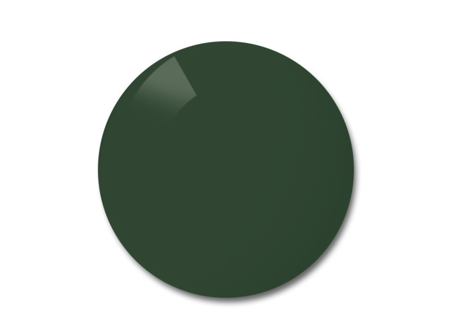 Illustration af ZEISS polariserede glas i farvevalget Pioneer (grågrøn glasfarve) 