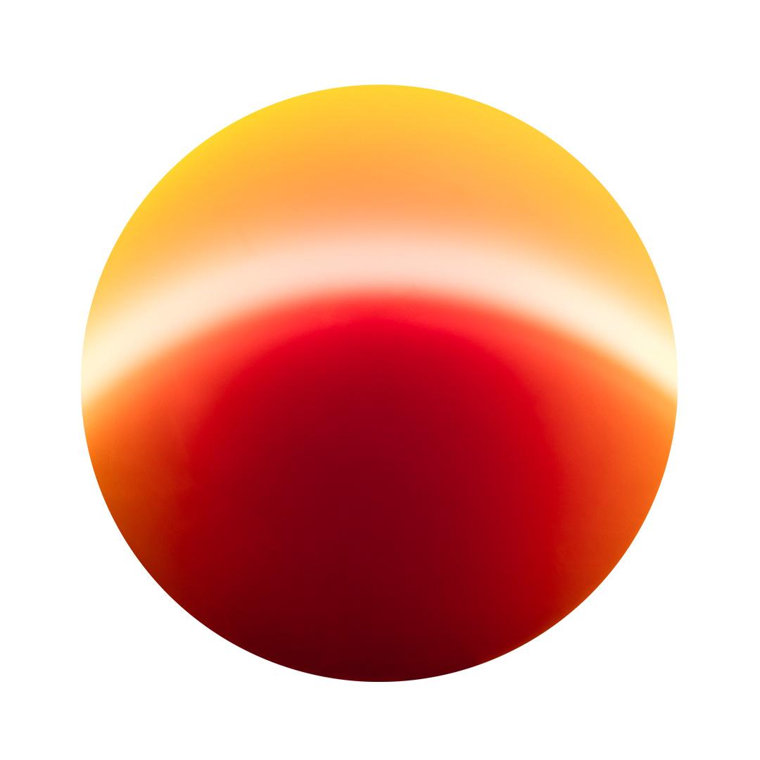 ZEISS DuraVision Mirror farve rød med en orange skygge foroven.