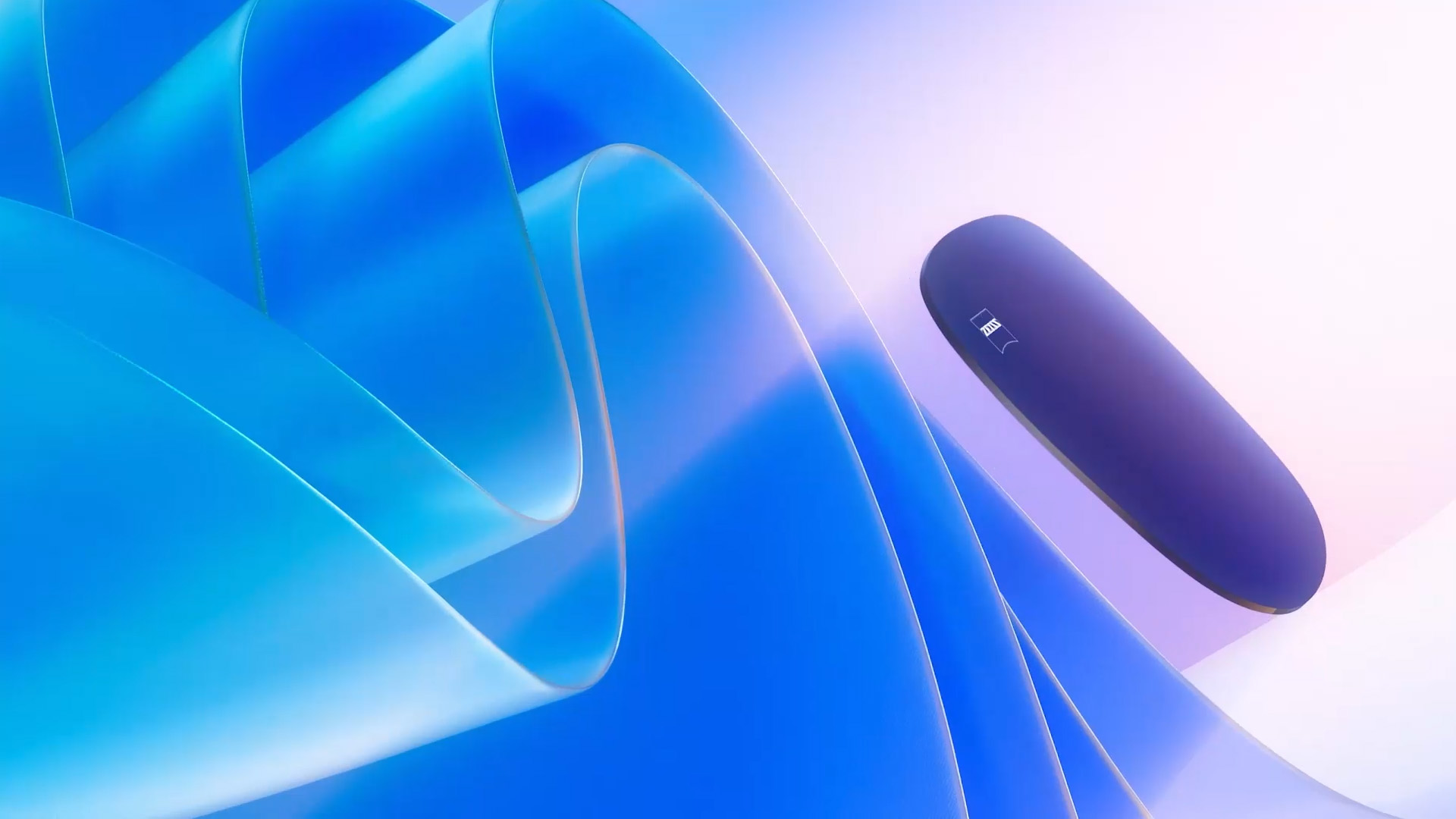 3 D CGI-illustration af et farvetonet brilleglas, der flyder mod en lyskilde og effektivt blokerer for skadelige UV-stråler.