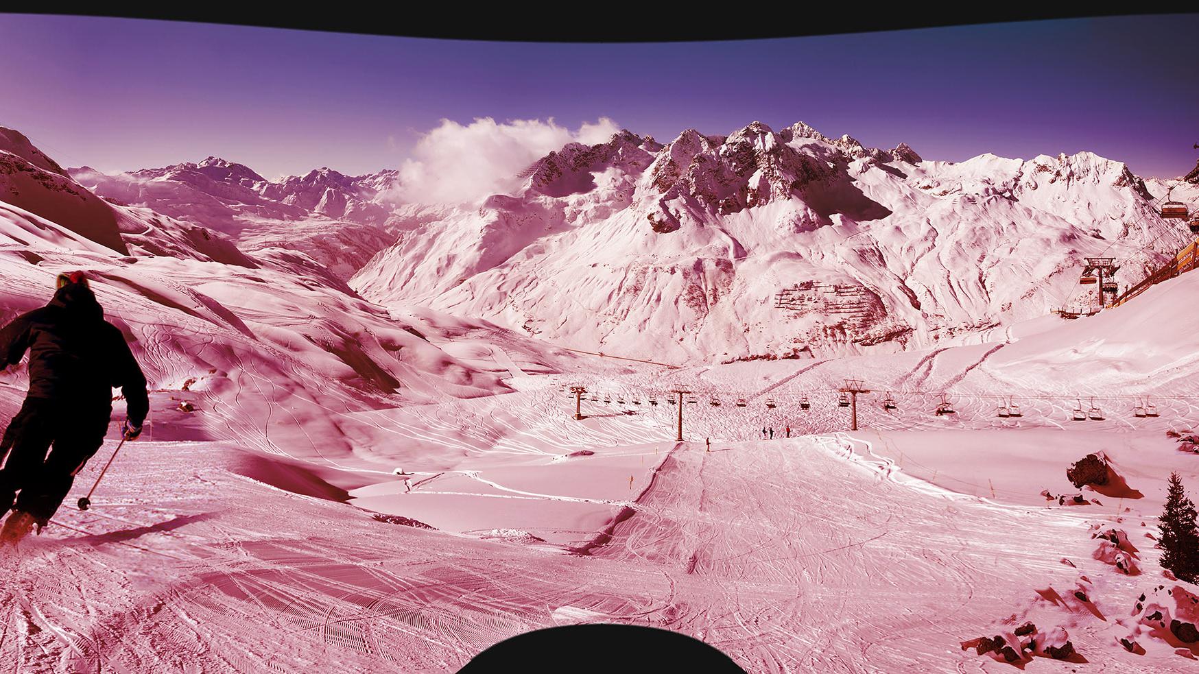 Synsfelt med skibriller fra ZEISS