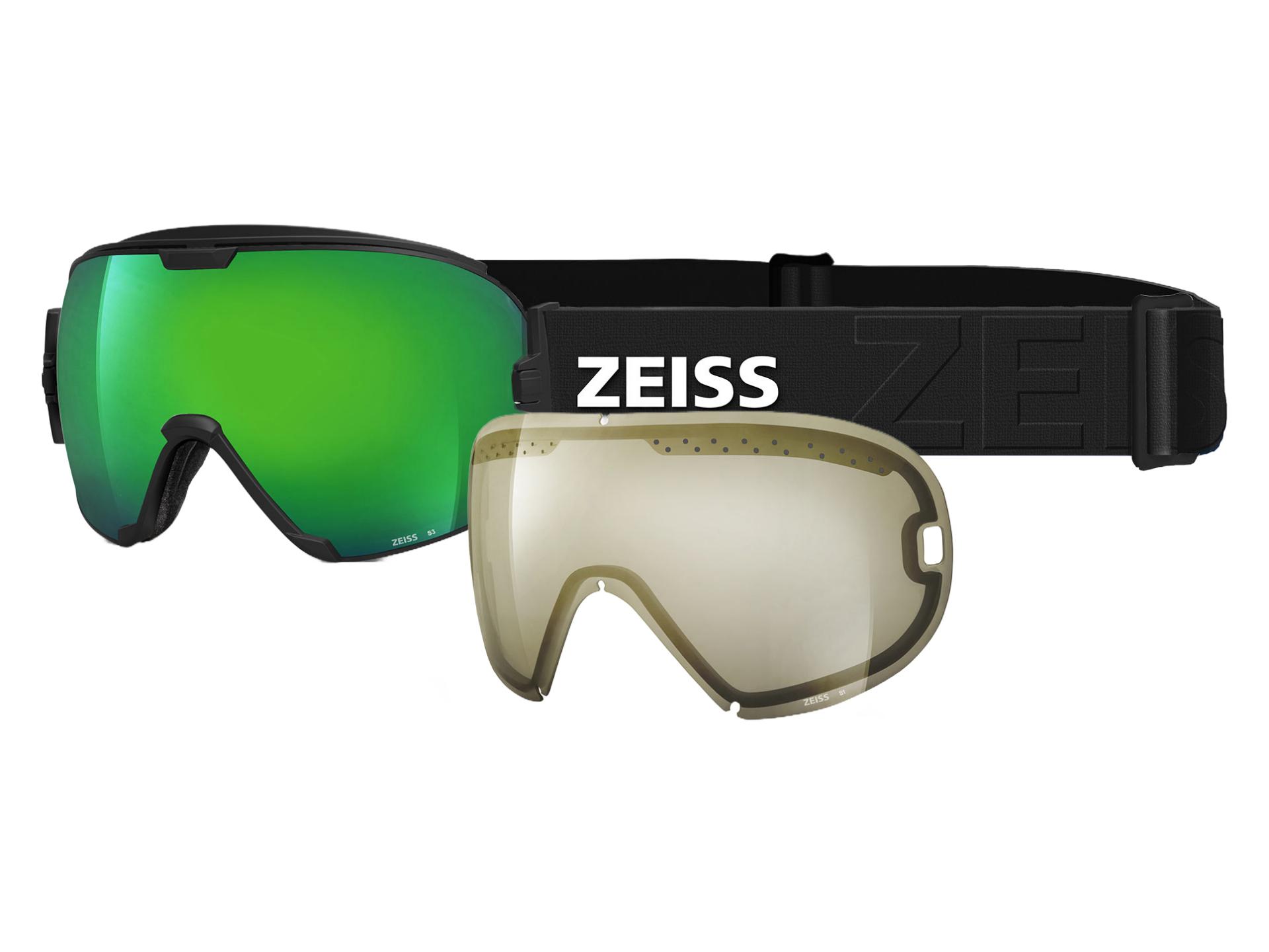 Kollektionen af udskiftelige skibrilleglas fra ZEISS