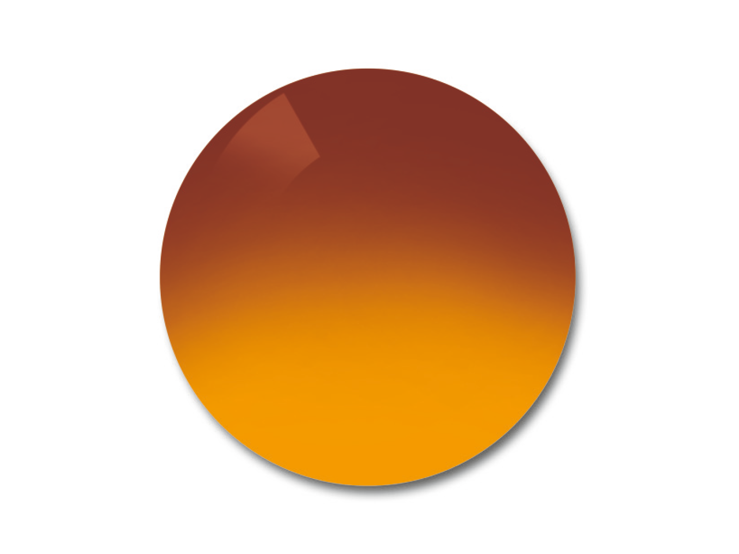 Farveeksempel på ProGolf Gradient 75/25 % glasfarve. 